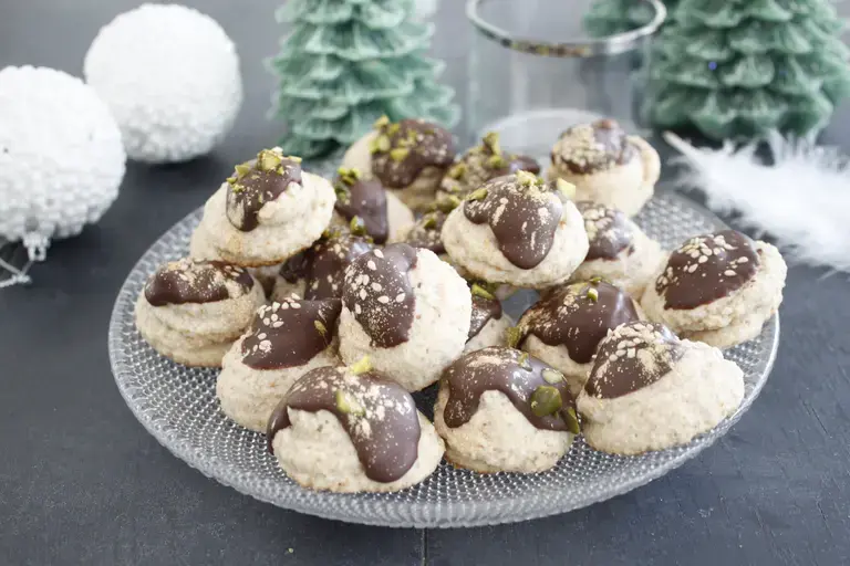 Rochers coco chocolat de Noël vegan