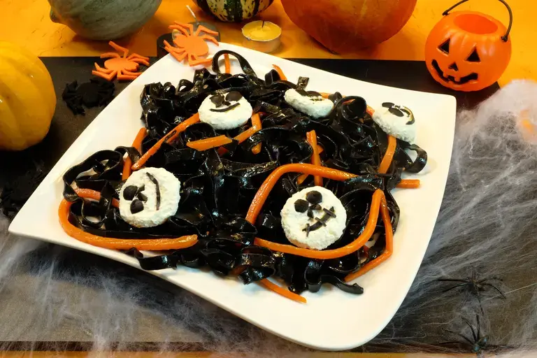 Pâtes Halloween