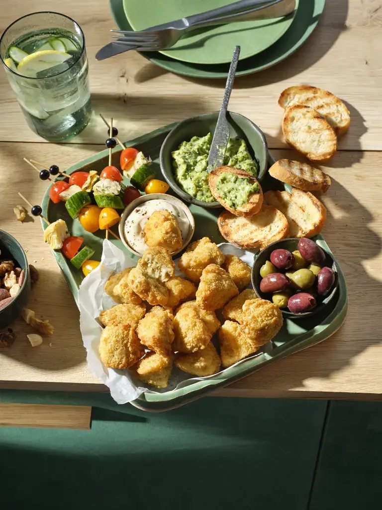 Apéritif aux nuggets de fromage