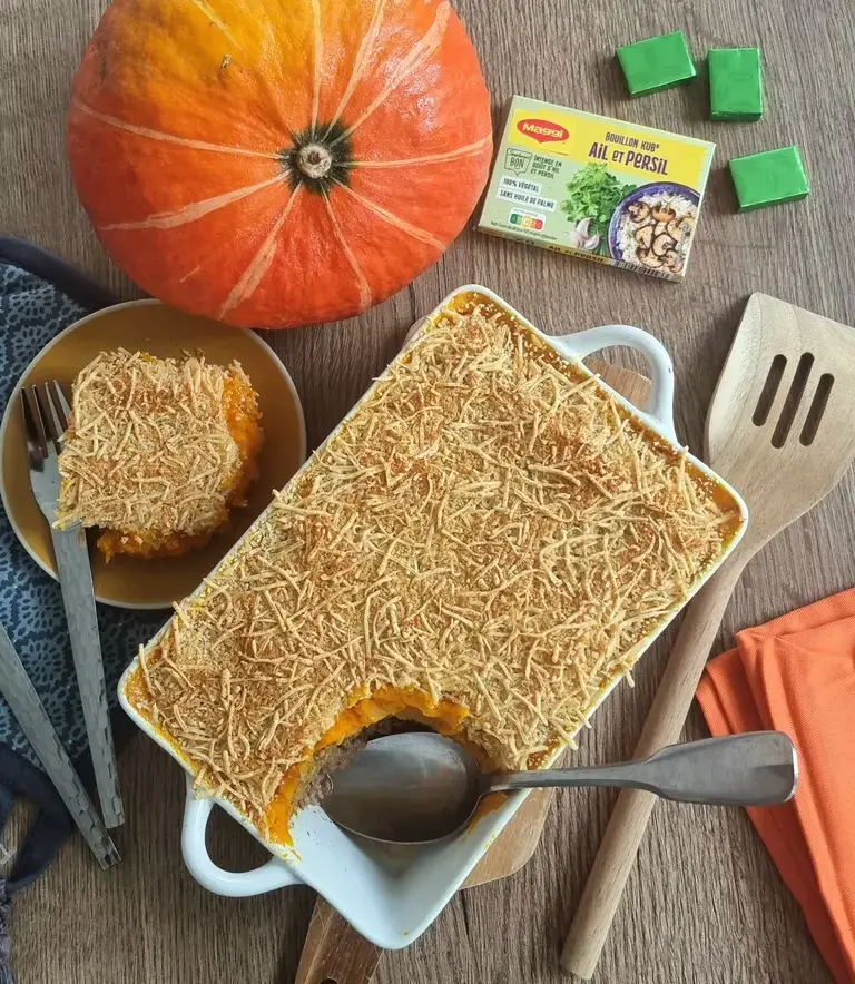 Parmentier de potimarron