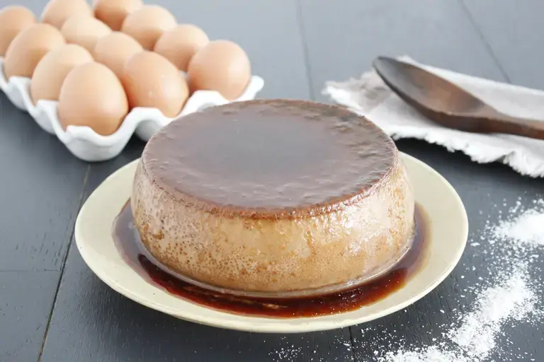 Flan coco au chocolat Cookeo