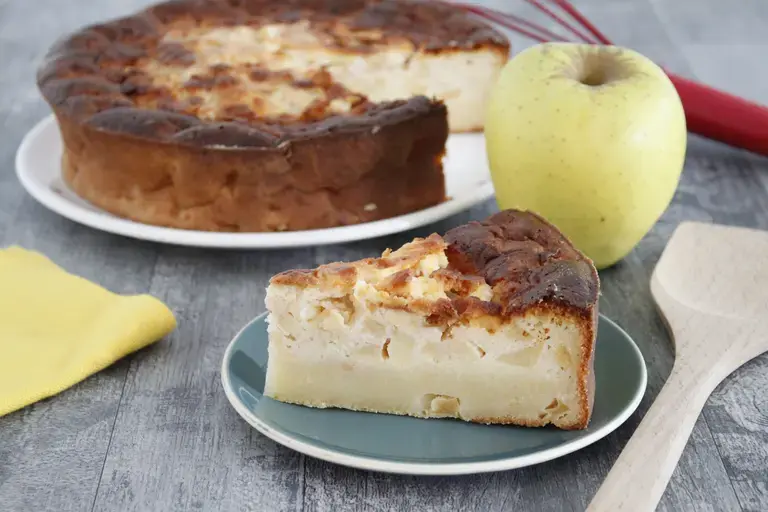 Gateau fondant aux pommes