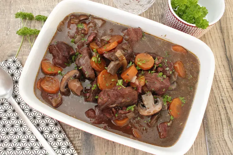 Boeuf Bourguignon Cooking Chef