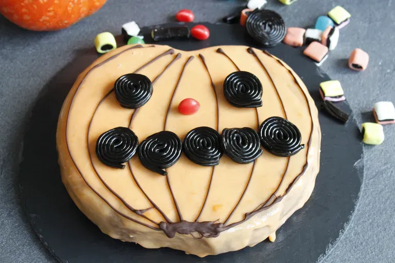 Gateau au chocolat citrouille