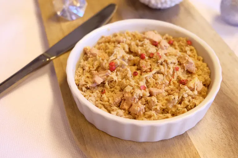 Rillettes de Noël, volailles et foie gras Cookéo