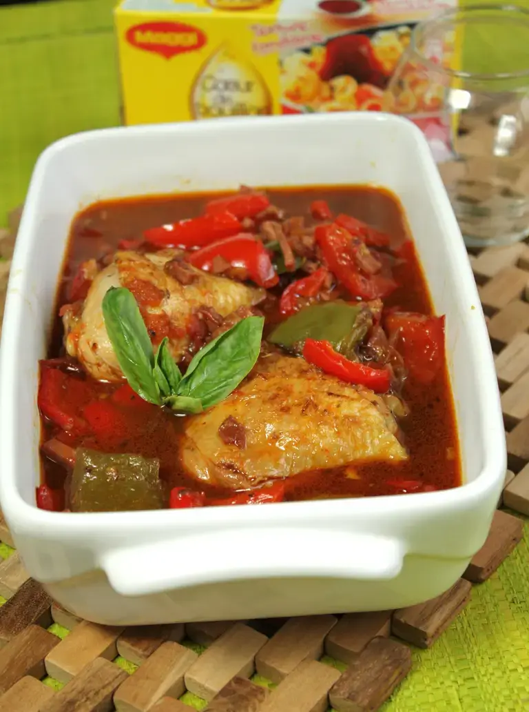 Poulet Basquaise
