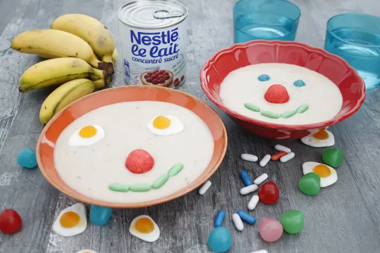 Soupe banane déguisée