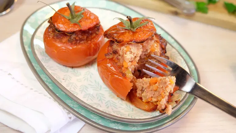 Tomates farcies vegan