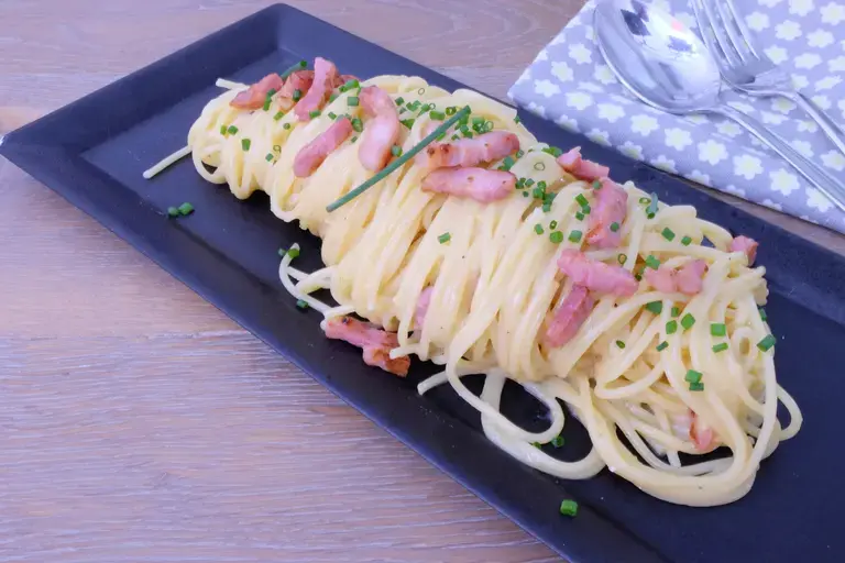 Spaghettis carbonara