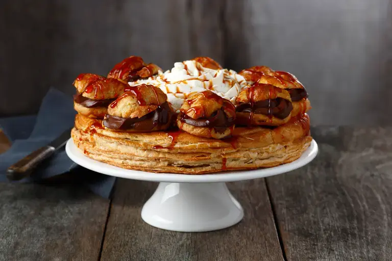 Gâteau Saint Honoré au chocolat