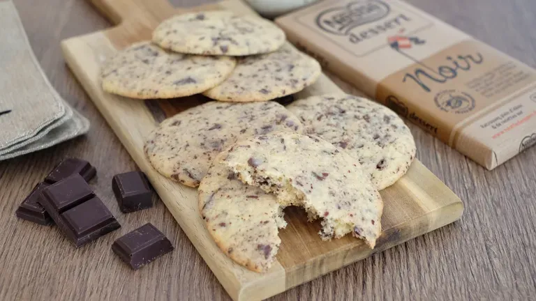 Cookies au beurre salé et chocolat