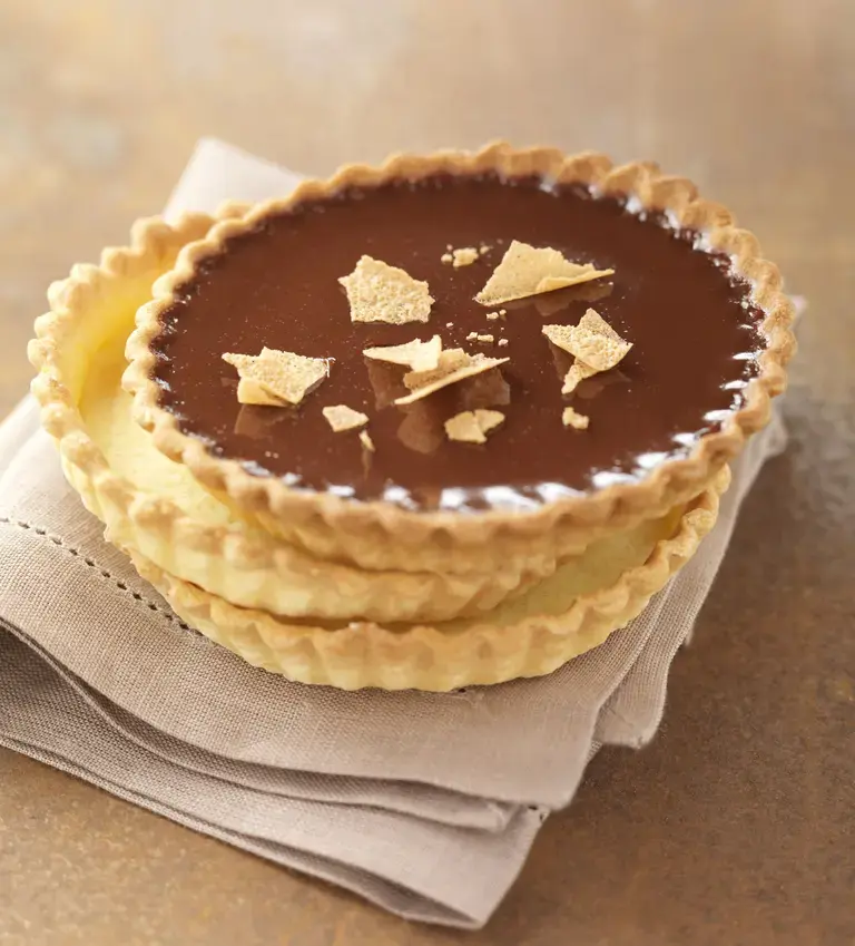 Tarte chocolat caramel