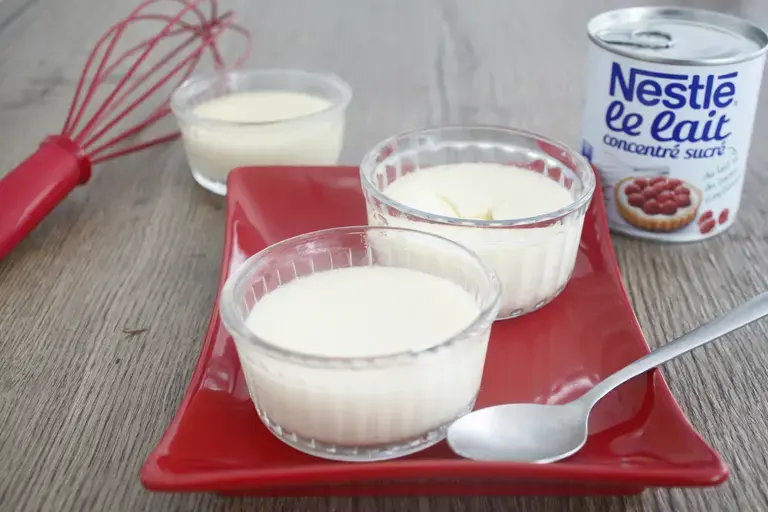 Flan coco à la cannelle