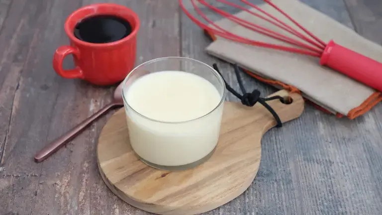 Mousse au chocolat blanc