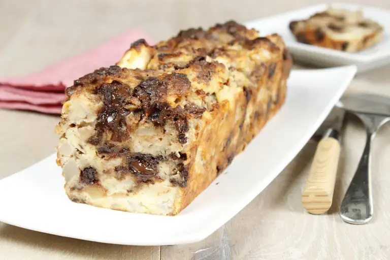 Cake poire pépites sans farine