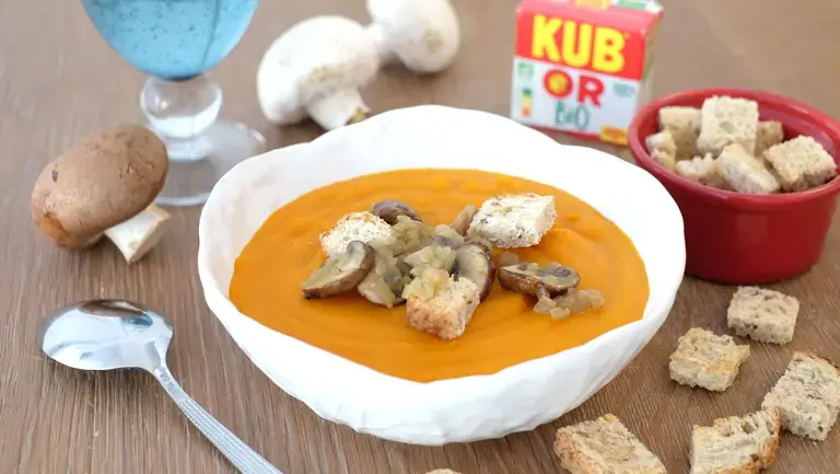 Velouté de potimarron anti gaspi