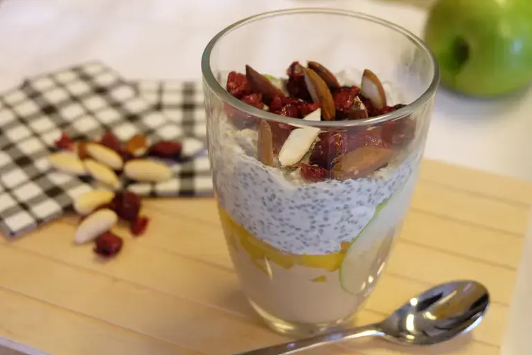 Verrine petit déjeuner