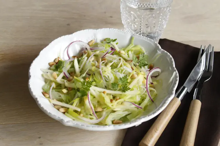 Salade poireaux vinaigrette