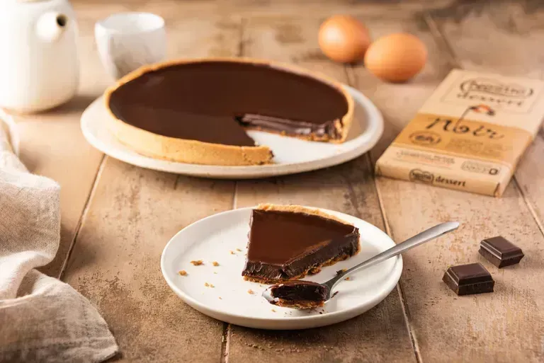 Tarte au chocolat noir