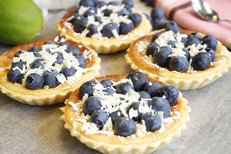 Tarte aux myrtilles