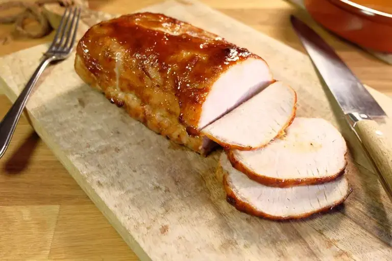 Rôti de porc à la moutarde