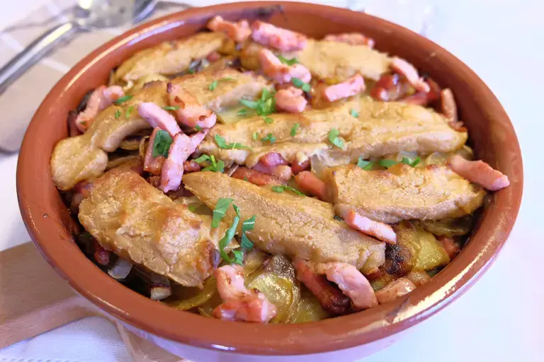 Tartiflette sans fromage