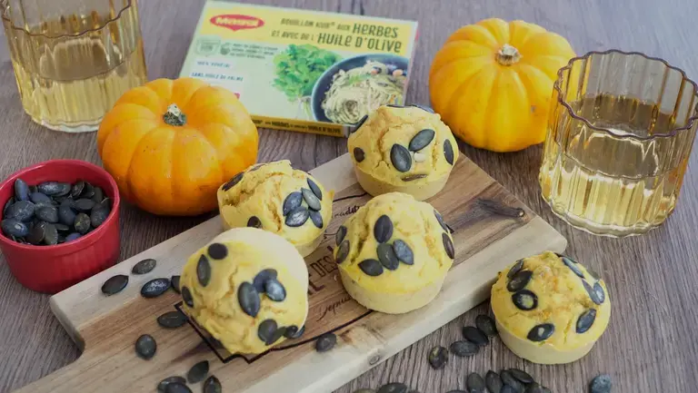 Muffins au potiron