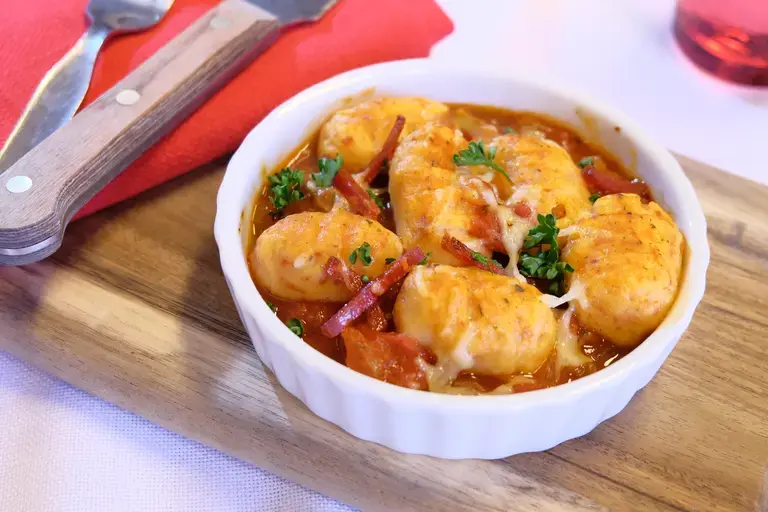 Gratin de Gnocchi au chorizo