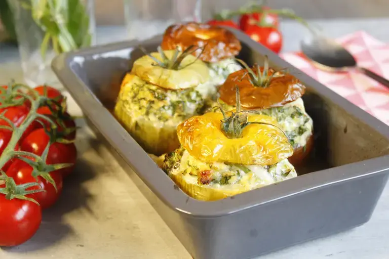 Tomates farcies à l'italienne