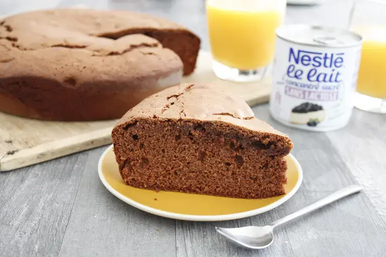 Gateau chocolat sans lactose