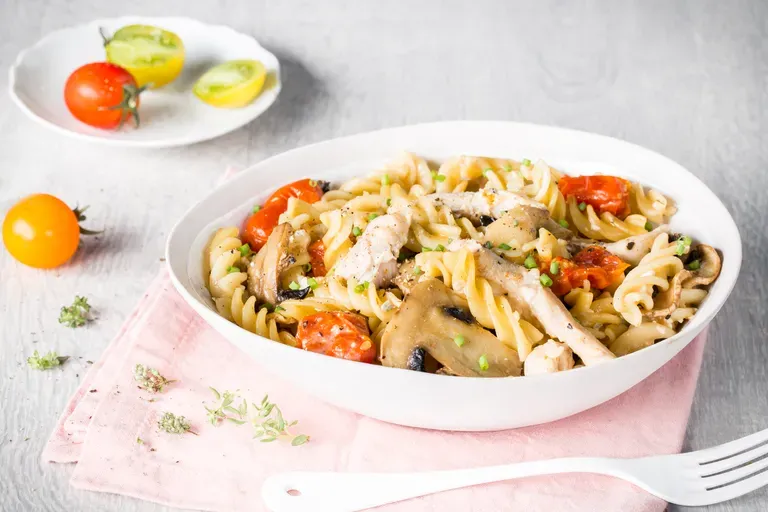 One pot pasta poulet et fromages Cookeo