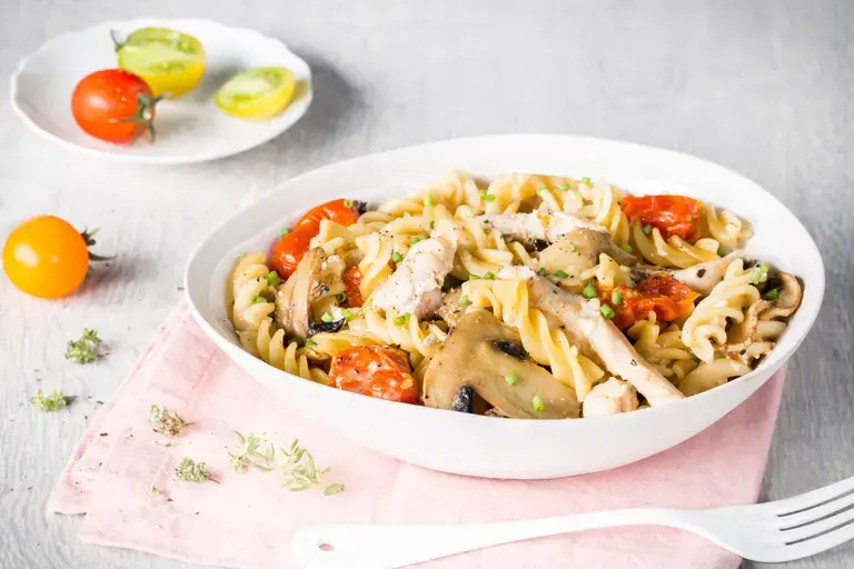 One pot pasta poulet et fromages Cookeo