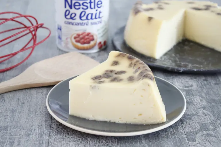 Flan aux oeufs et raisins secs Cookeo