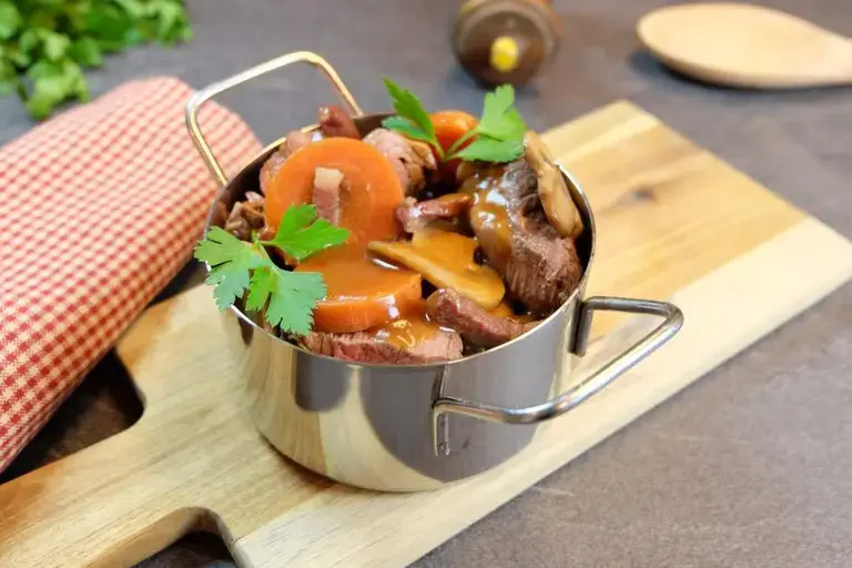 Boeuf bourguignon anti gaspi