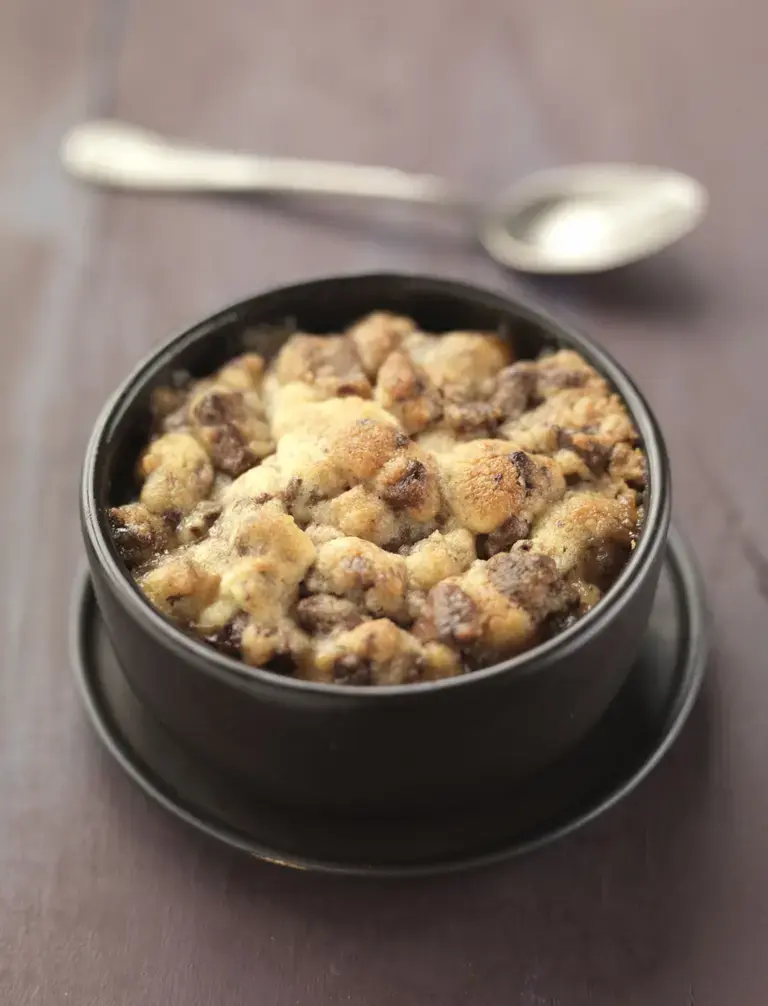 Crumble chocolat ananas (pas avant octobre 2009)