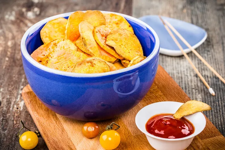 Chips de patates douces