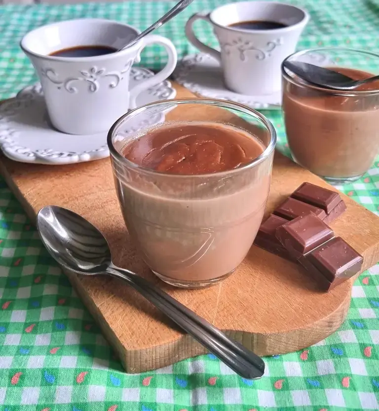 Panna cotta chocolat caramel Cookeo