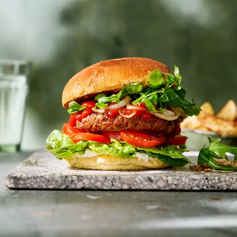 Burger végétalien