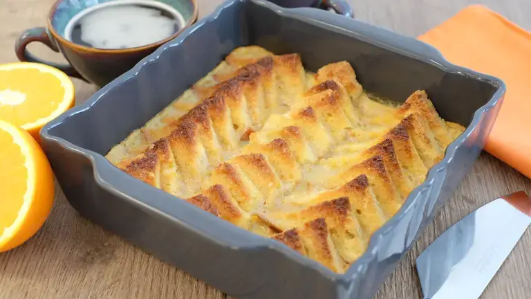 Pudding à l'orange