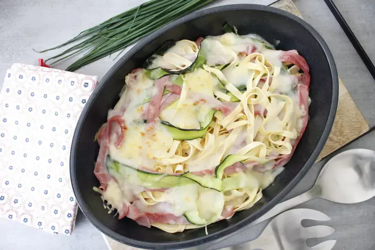 gratin de tagliatelles