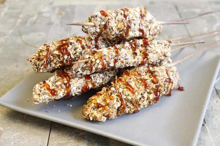 Poulet croustillant aux céréales et graines