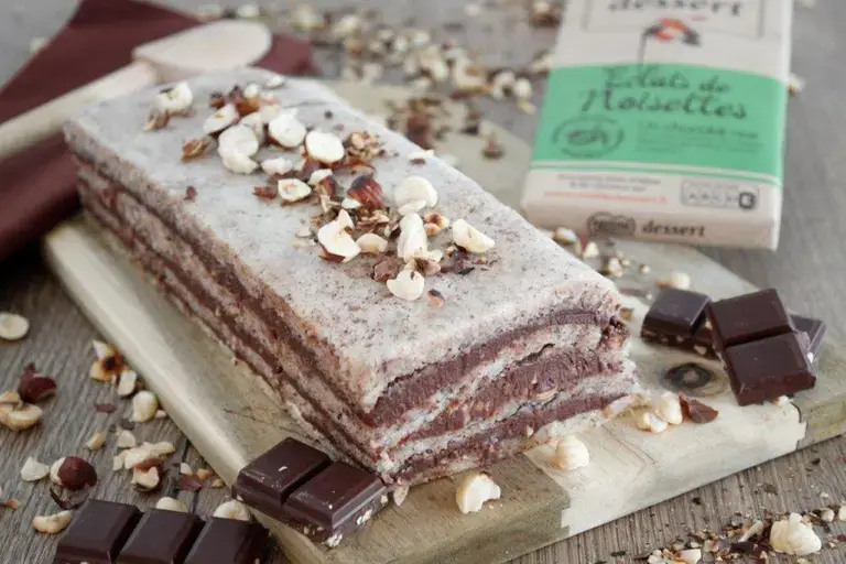 Succès au chocolat éclat de noisettes