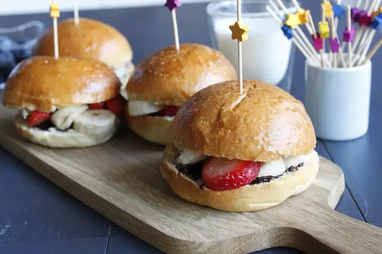 Burger Nesquik aux fruits