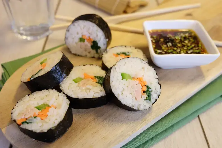 Kimbap, sushis coréens