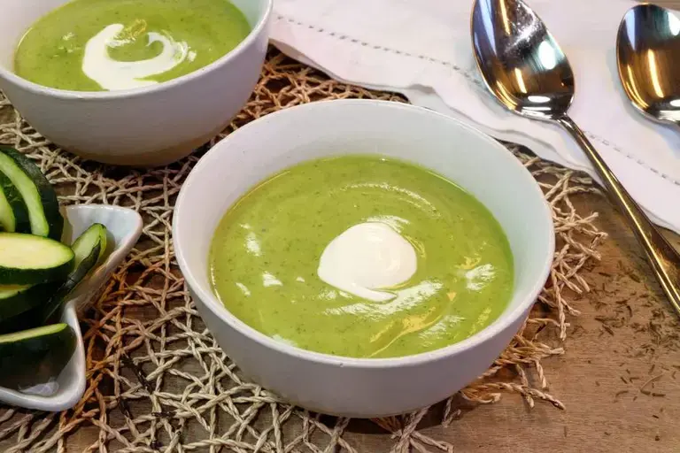 Soupe de courgette pas chère
