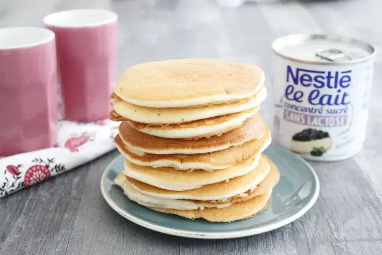 pancakes sans lactose