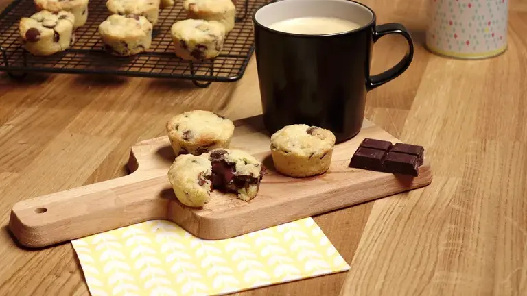 Cookie surprise au coeur de chocolat