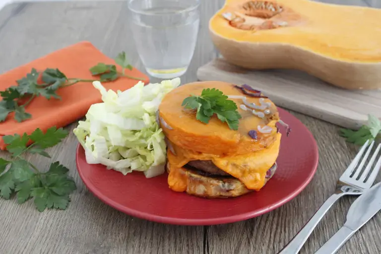 Burger de butternut vegan
