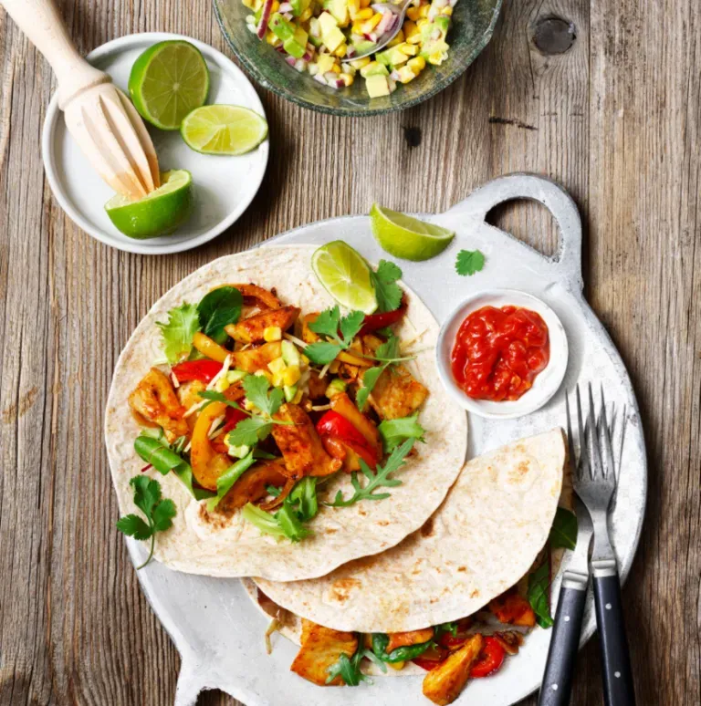 FAJITAS MEXICAINES VEGETARIENNES