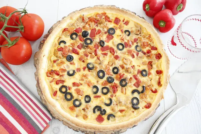 Tarte au thon à la provençale